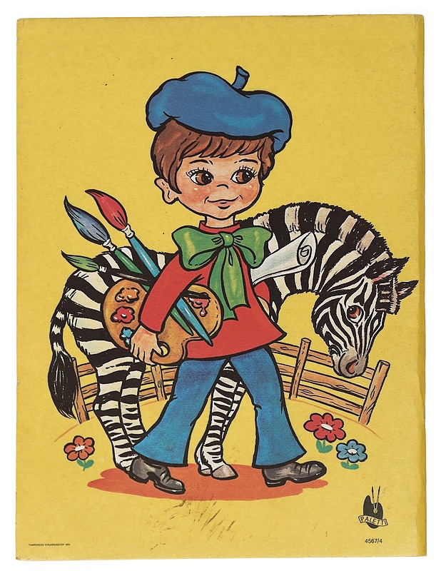 Maalauskirja Målarbok - Lastenkirjat - 10105424570 - 1