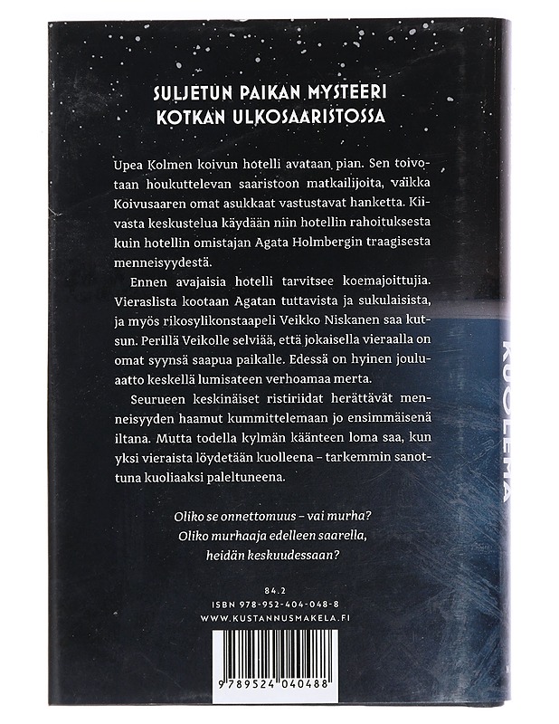 Kylmempi kuin kuolema - Johanna Savolainen - Kaunokirjallisuus - 10105424574 - 1