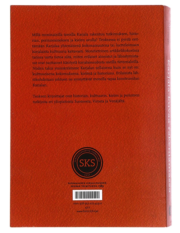 Karjala-kuvaa rakentamassa - Suutari, Pekka - Historiakirjat - 10105424571 - 1