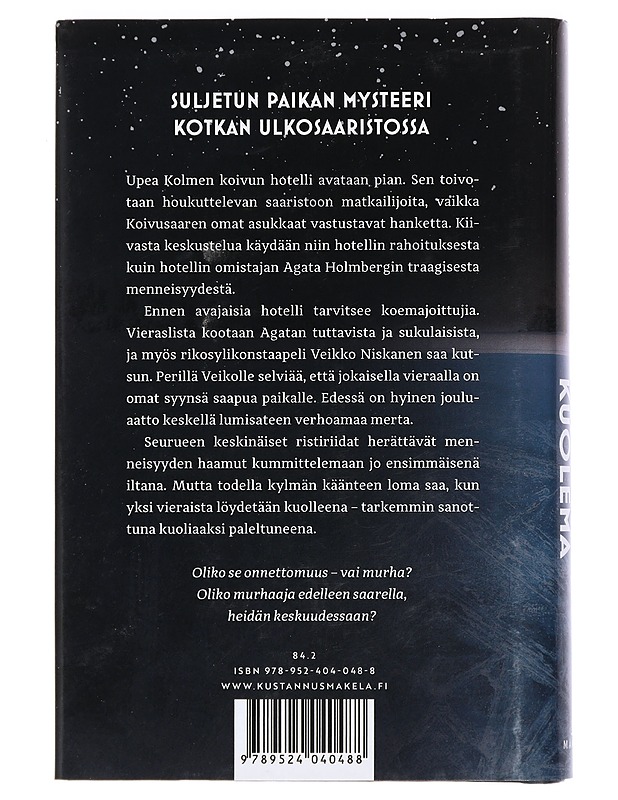 Kylmempi kuin kuolema - Johanna Savolainen - Kaunokirjallisuus - 10105424577 - 1