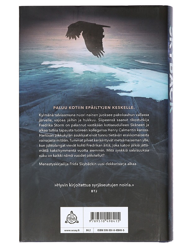 Musta lintu - Skybäck, Frida - Kaunokirjallisuus - 10105424590 - 1