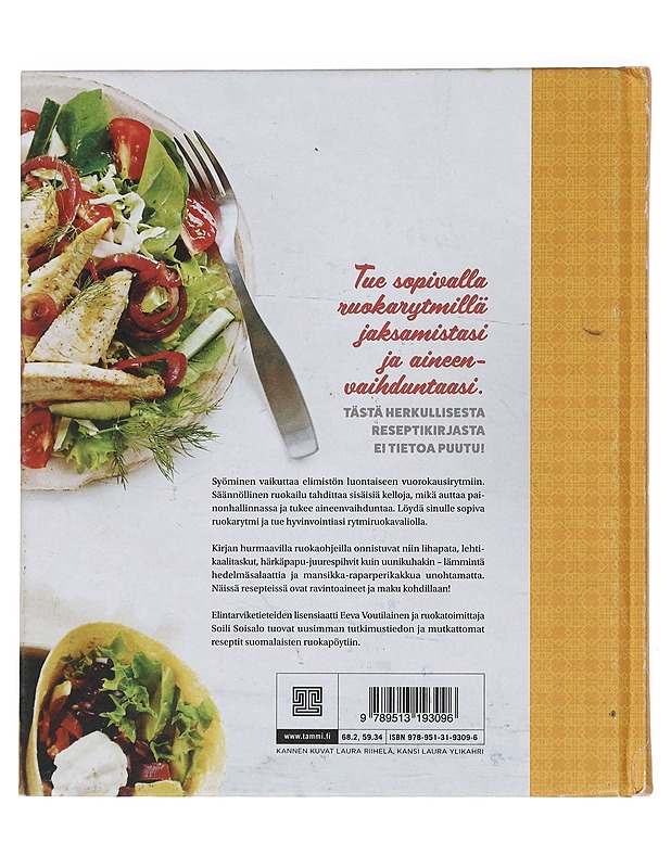 Ruokarytmi : hyvän mielen ruokavalio - Soili Soisalo, Eeva Voutilainen - Ruokakirjat - 10105424606 - 1