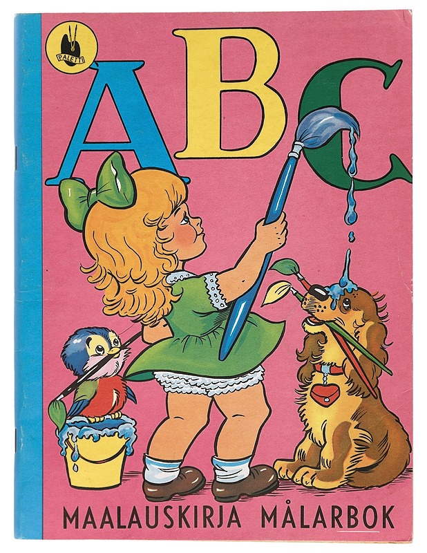 ABC Maalauskirja Målarbok - Lastenkirjat - 10105424615 - 0