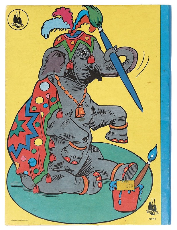 ABC Maalauskirja Målarbok - Lastenkirjat - 10105424615 - 1