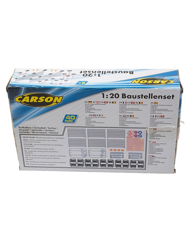 CARSON Rakennustyömaa lelusetti - Lasten lelut - 10105424624 - 1