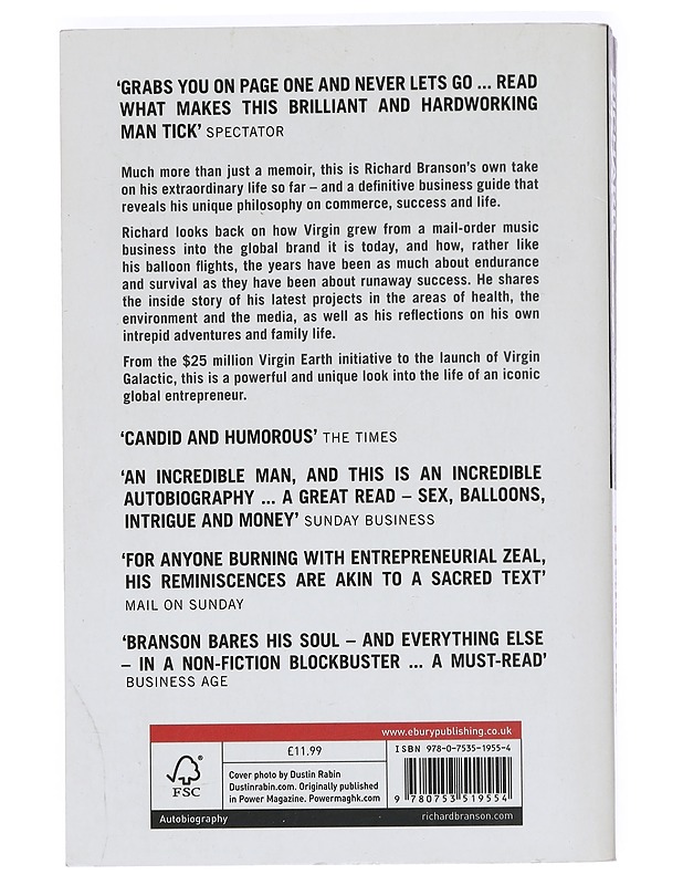 Losing my virginity : the autobiography - Branson, Richard - Elämäkerrat ja muistelmat - 10105424632 - 1