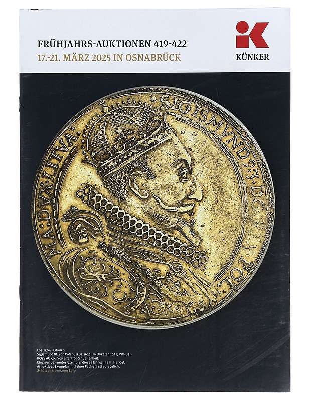 Fruhjahrs-auktionen 419-422, 17.-21- MÄRZ 2025 IN OSNABRUCK - Harrastekirjat - 10105424643 - 0