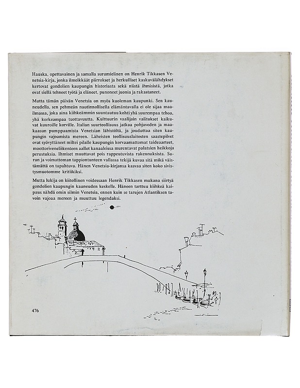 Kuoleman Venetsia - Henrik Tikkanen - Historiakirjat - 10105424650 - 1