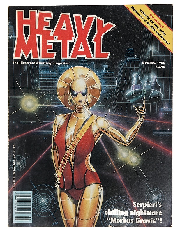 Heavy Metal spring 1988 - Julie Simmons-Lynch - Sarjakuvat - 10105424694 - 0