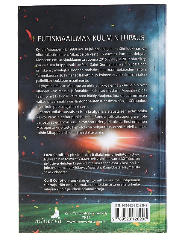 Mbappé - Caioli, Luca - Elämäkerrat ja muistelmat - 10105424700 - 1