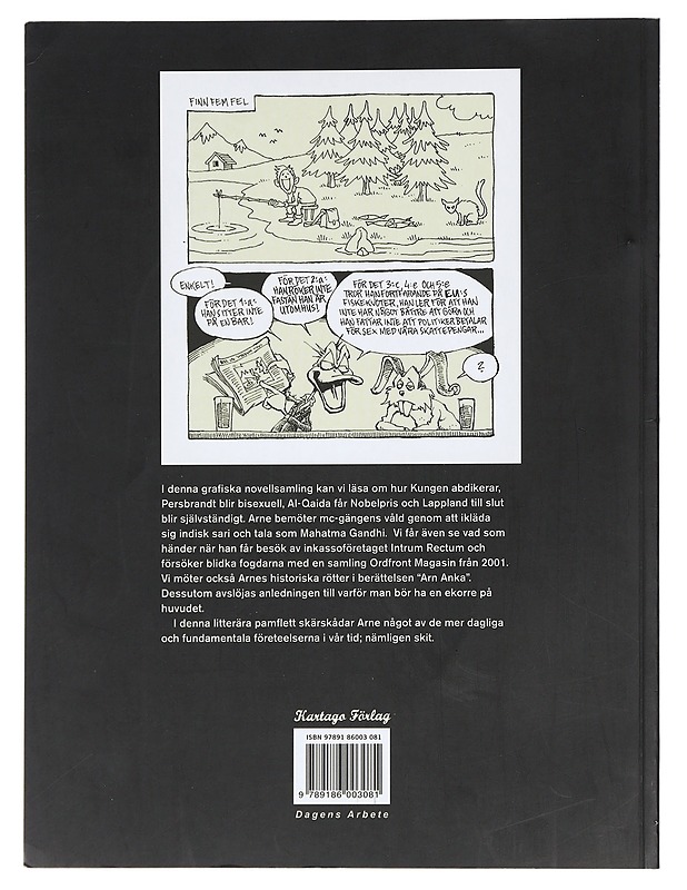 Arne Anka : ner med monarkin - Charlie Christensen - Sarjakuvat - 10105424706 - 1