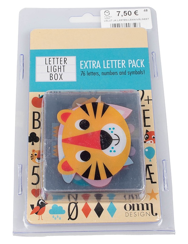 OMM DESIGN Letter Light Box lisäkirjainpakkaus - Lasten lelut - 10105424711 - 0