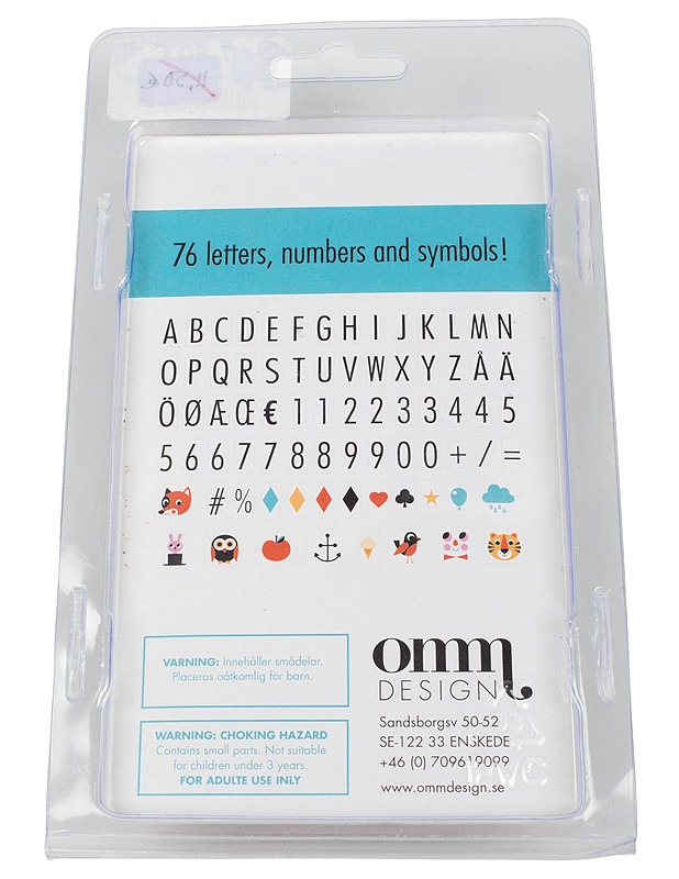 OMM DESIGN Letter Light Box lisäkirjainpakkaus - Lasten lelut - 10105424711 - 1