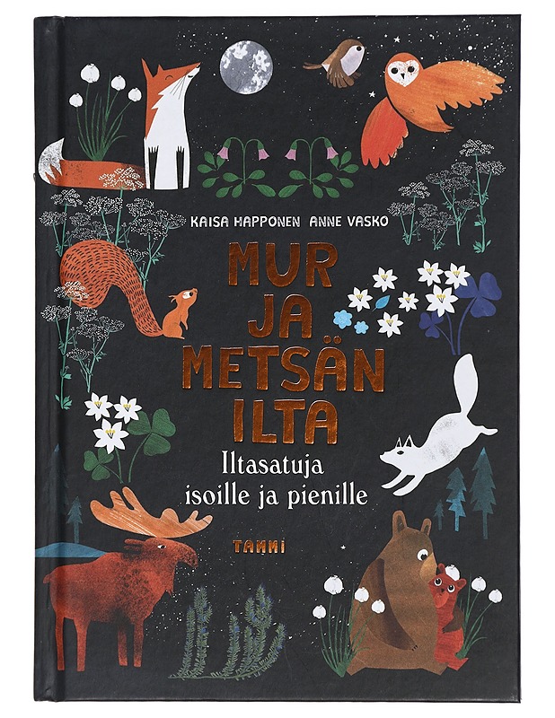 Mur ja metsän ilta : iltasatuja isoille ja pienille - Kaisa Happonen, Anne Vasko - Lastenkirjat - 10105424759 - 0
