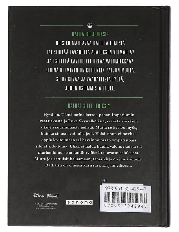 Haluatko jediksi? - Gidwitz, Adam - Fantasia- ja scifi - 10105424846 - 1