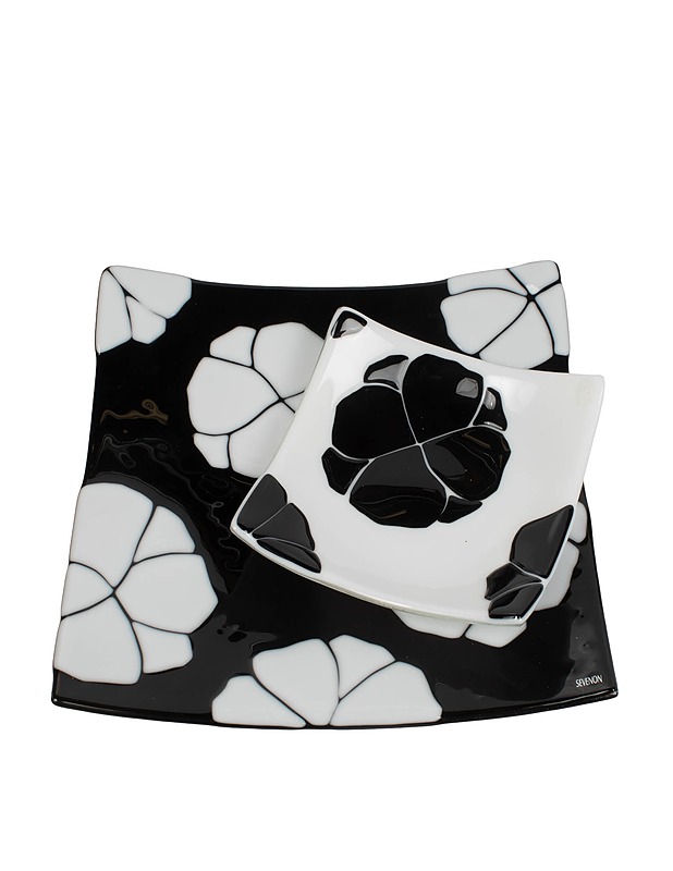 SEVENON lasilautanen setti, 2 osaa - Tarjoiluastiat - 10105424851 - 0