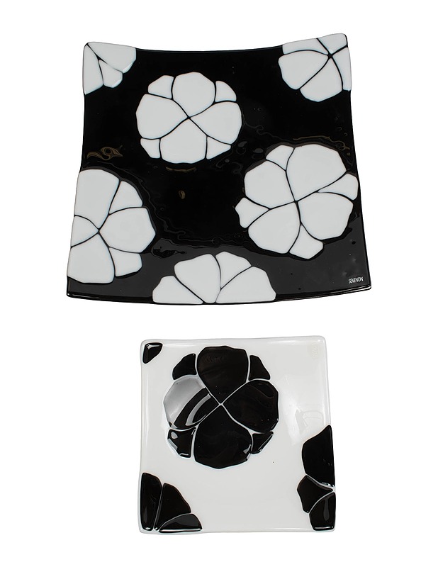 SEVENON lasilautanen setti, 2 osaa - Tarjoiluastiat - 10105424851 - 1