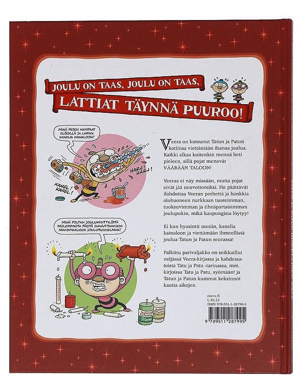 Tatun ja Patun ihmeellinen joulu - Havukainen, Aino, Toivonen, Sami - Lastenkirjat - 10105424869 - 1