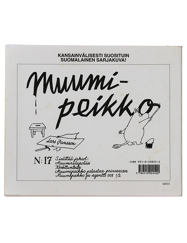 Muumipeikko 17 - Jansson, Tove - Sarjakuvat - 10105424880 - 1