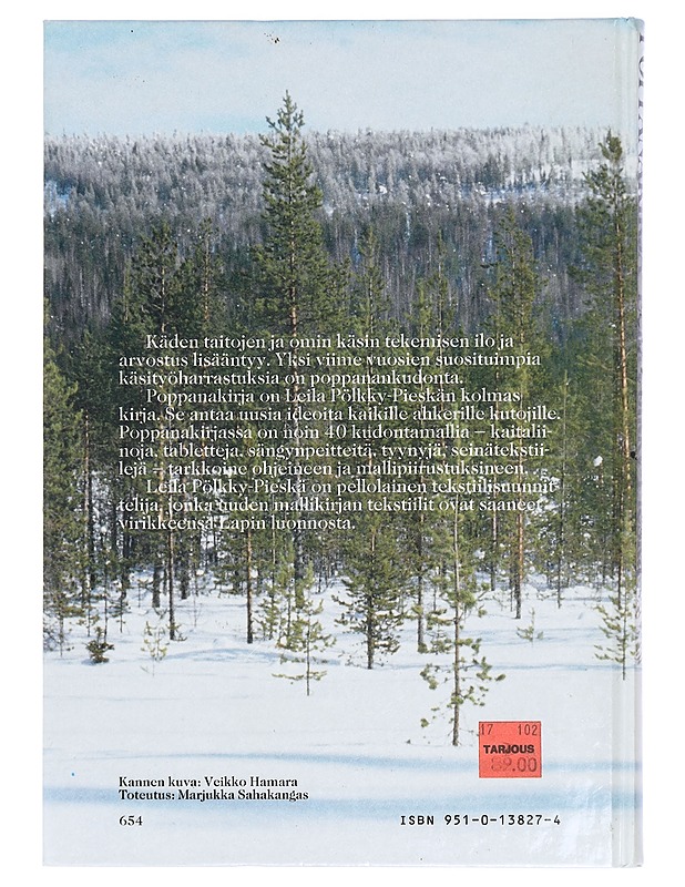 Poppanakirja : käsityömalleja ohjeineen - Pölkky-Pieskä, Leila - Harrastekirjat - 10105424904 - 1