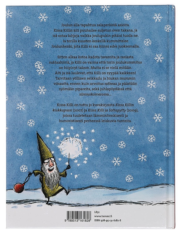 Kissa Killi ja joulukummitus - Korolainen, Tuula - Lastenkirjat - 10105424911 - 1