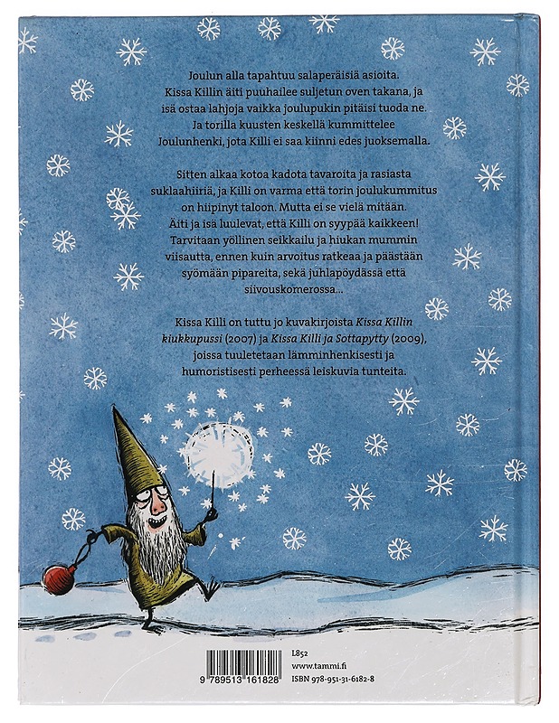 Kissa Killi ja joulukummitus - Korolainen, Tuula - Lastenkirjat - 10105424913 - 1