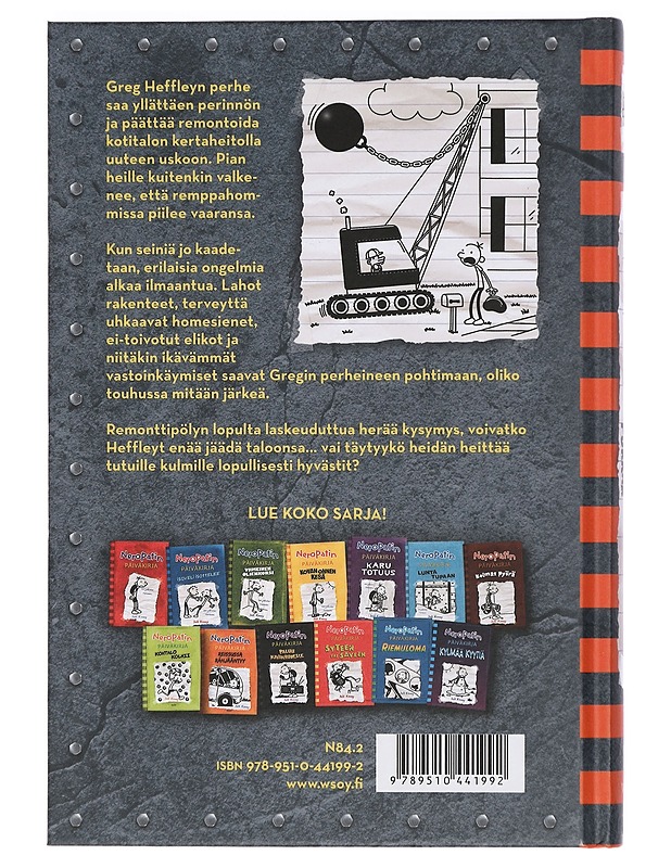 Neropatin päiväkirja. 14, Remppaa pukkaa - Kinney, Jeff - Nuorten kirjat - 10105424921 - 1