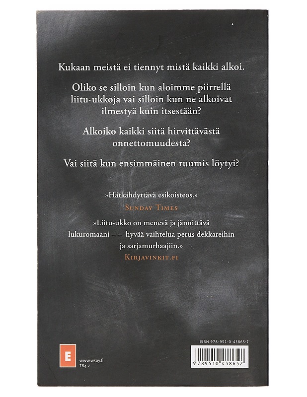 Liitu-ukko - Tudor, C. J. - Jännitys ja dekkarit - 10105424945 - 1