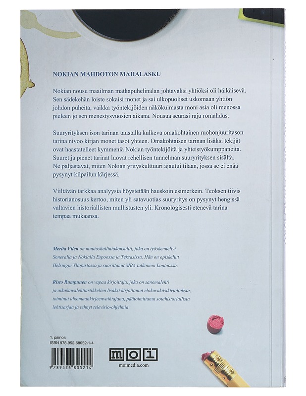 Nokian mahdoton mahalasku - Vilen, Merita - Historiakirjat - 10105424956 - 1