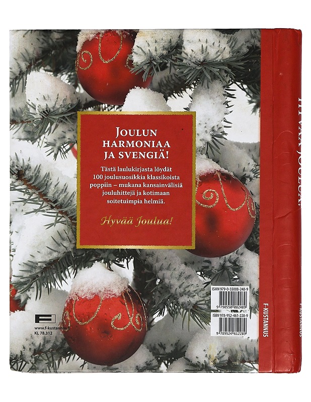 Hyvää joulua! : suosituimmat joululaulut - Kari, Virpi (toim.) - Joulukirjat - 10105424957 - 1