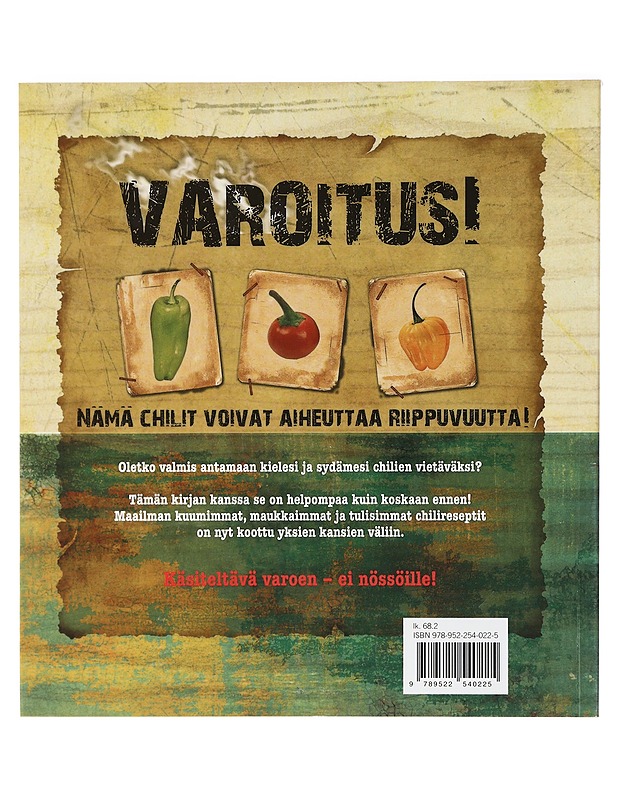 Pirullisen kuuma chilikirja - Harwood, Michael - Ruokakirjat - 10105424960 - 1