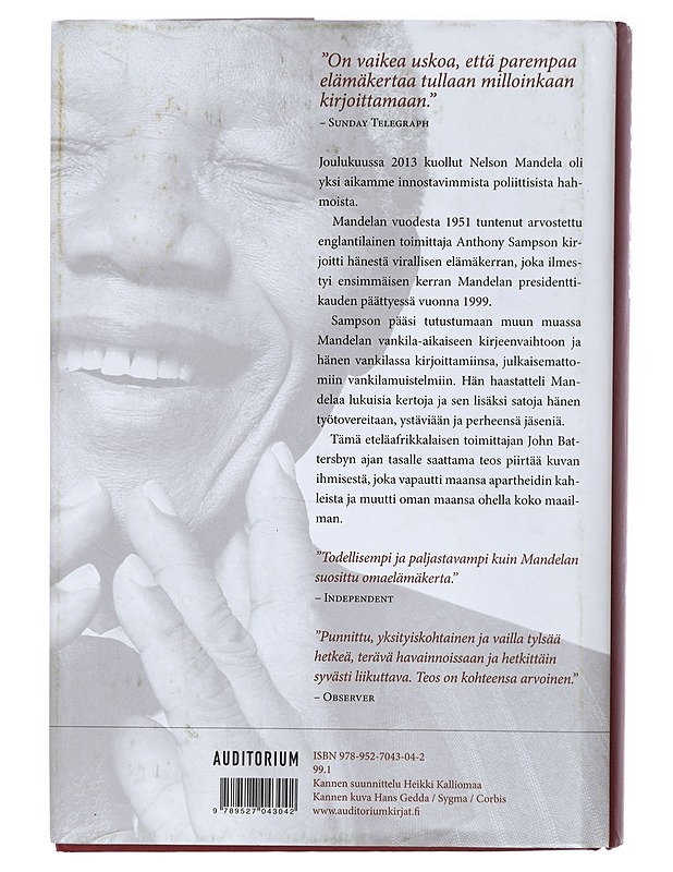 Mandela : virallinen elämäkerta - Sampson, Anthony - Elämäkerrat ja muistelmat - 10105424961 - 1