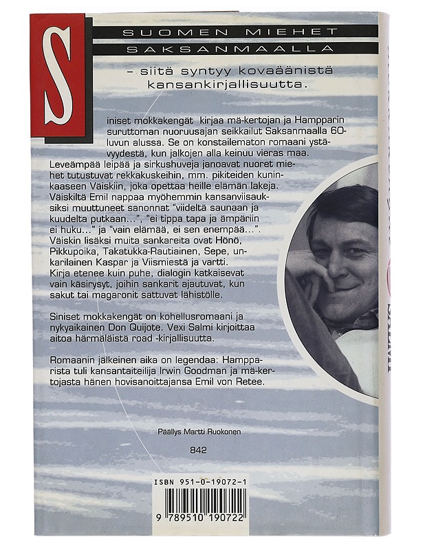 Siniset mokkakengät - Vexi Salmi - Romaanit ja novellit - 10105424983 - 1