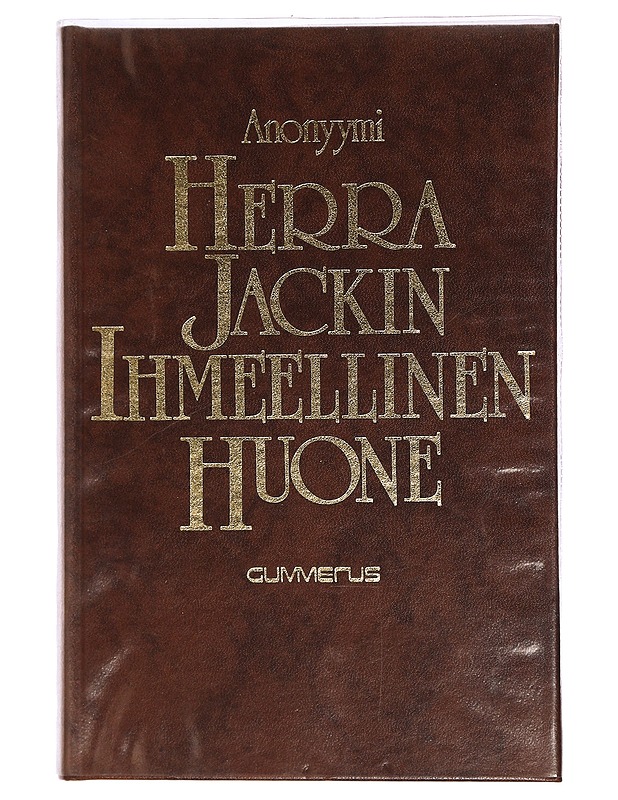 Herra Jackin ihmeellinen huone - Anonyymi - Romaanit ja novellit - 10105424988 - 0