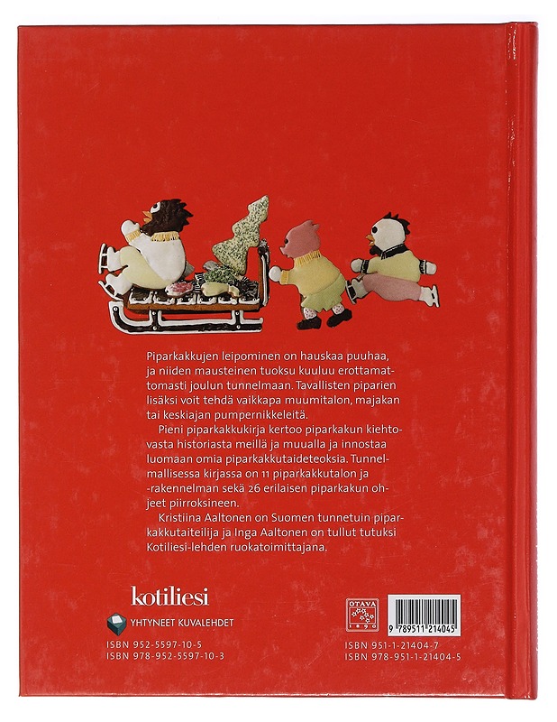 Pieni piparkakkukirja - Aaltonen, Inga - Joulukirjat - 10105424989 - 1