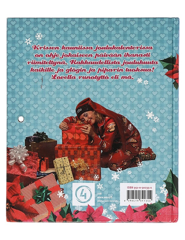 Krissen joulukalenteri - Salminen, Krisse - Joulukirjat - 10105424997 - 1