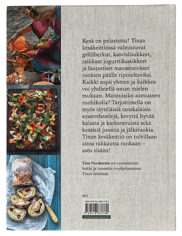 Tinan kesäkeittiö - Nordström, Tina - Ruokakirjat - 10105425000 - 1