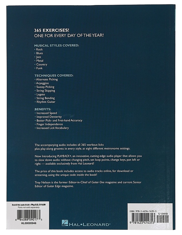 Guitar aerobics - Troy Nelson - Musiikki- ja elokuvakirjat - 10105425012 - 1