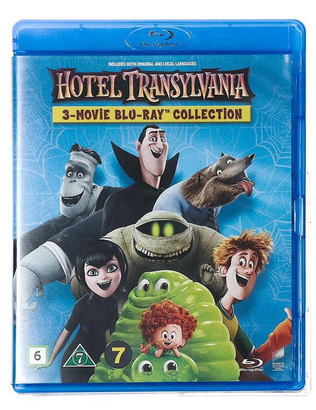 Hotel Transylvania: 3 movie Blu-Ray Collection - Blu-Ray - Blu-ray-levyt - 10105425039 - 0