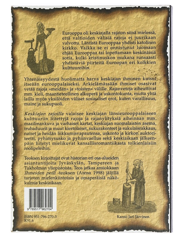 Keskiajan rajoilla - Franzen, Bo - Historiakirjat - 10105425053 - 1