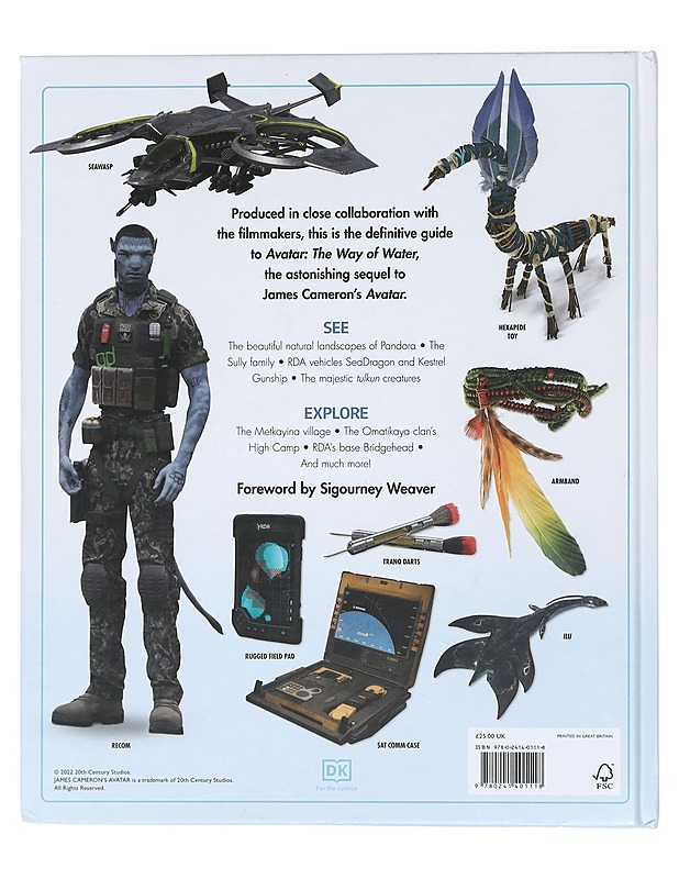 Avatar : the way of water : the visual dictionary - Berger, Zachary - Tietokirjat ja oppaat - 10105425052 - 1