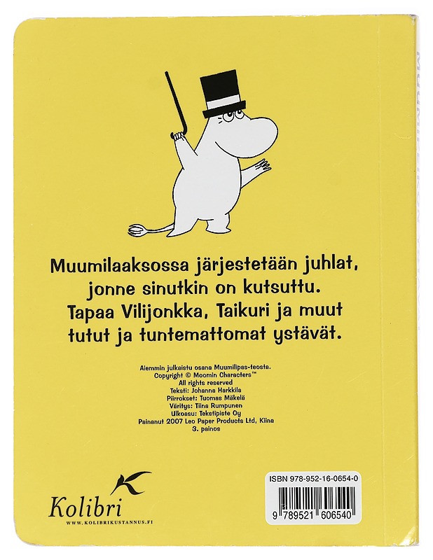 Muumipeikon ystävät - Harkkila, Johanna - Lastenkirjat - 10105425056 - 1