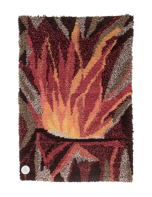 Värikäs ryijy, 107 x 160 cm - The Most Wanted sisustus ja huonekalut - 10105425079 - 0