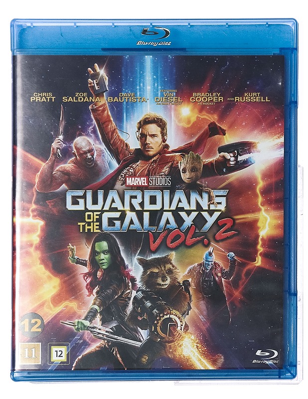 Guardians Of The Galaxy Vol 2- Blu-Ray - Blu-ray-levyt - 10105425090 - 0