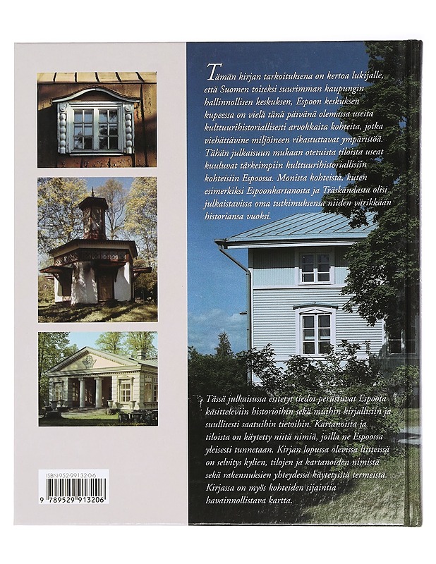 Kartanoita ja huviloita Keski-Espoossa - Sillanpää, Pirkko - Historiakirjat - 10105425087 - 1