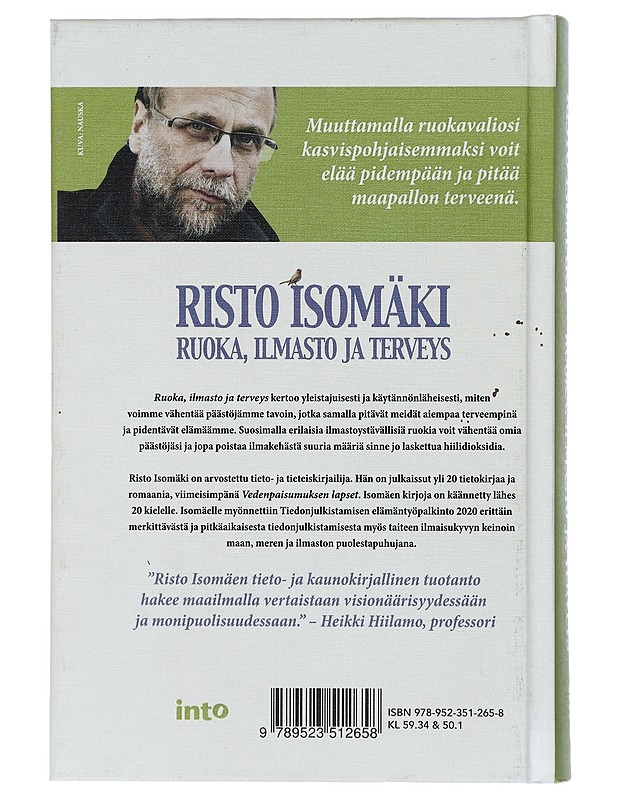 Ruoka, ilmasto ja terveys - Risto Isomäki - Tietokirjat ja oppaat - 10105425108 - 1