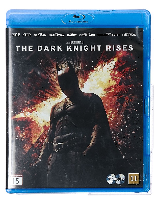 The Dark Knight Rises - Blu-Ray - Blu-ray-levyt - 10105425115 - 0
