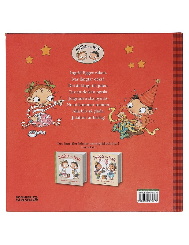 Ingrid och Ivar firar jul - Janouch, Katerina - Lastenkirjat - 10105425117 - 1