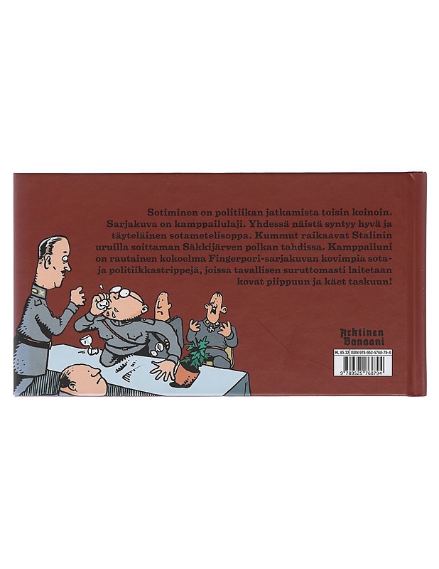 Fingerpori : kamppailuni - Pertti Jarla - Sarjakuvat - 10105425120 - 1