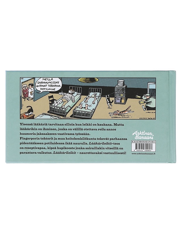 Fingerpori : lääkärileikit - Pertti Jarla - Sarjakuvat - 10105425126 - 1